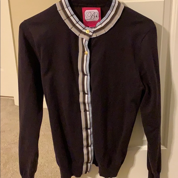 B the collection brown cardigan - Picture 2 of 5